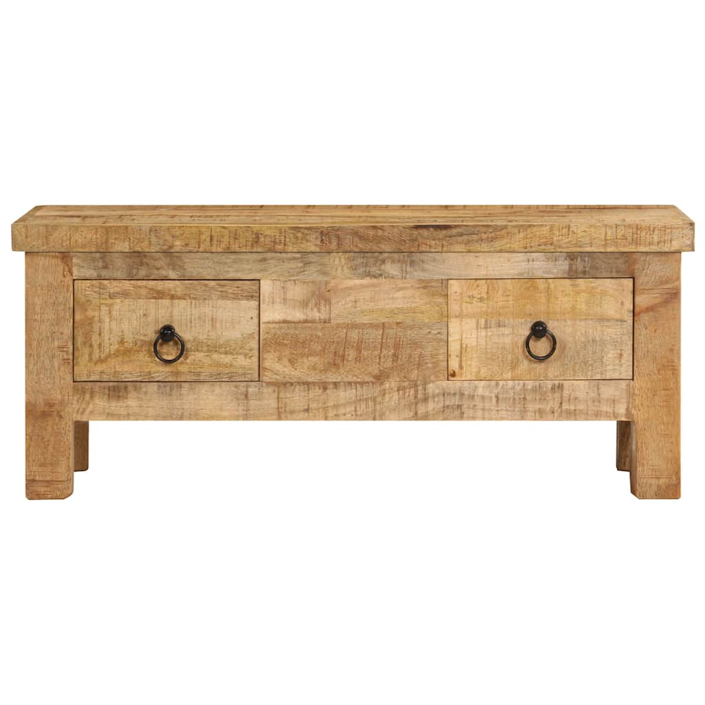 247326 vidaXL Coffee Table 90x45x35 cm Solid Mango Wood
