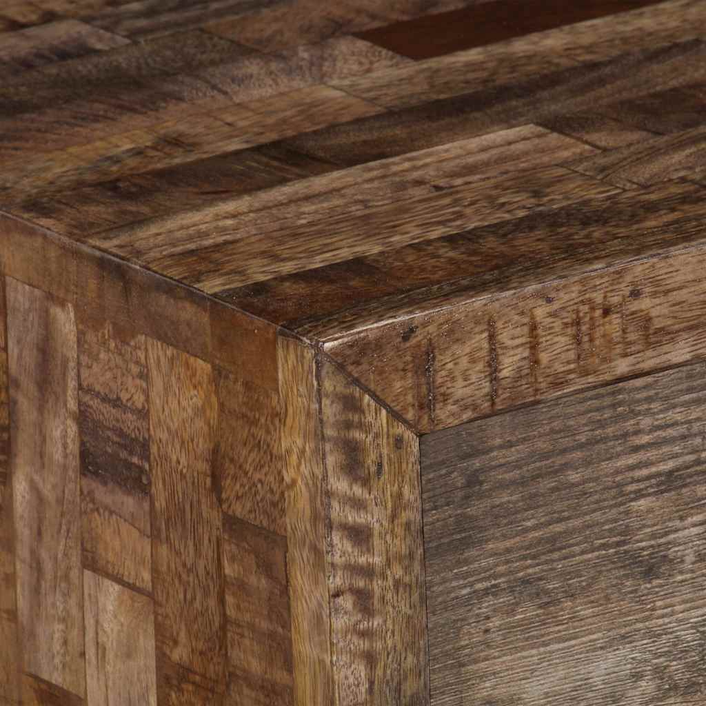 247330 vidaXL TV Cabinet 118x30x40 cm Solid Mango Wood