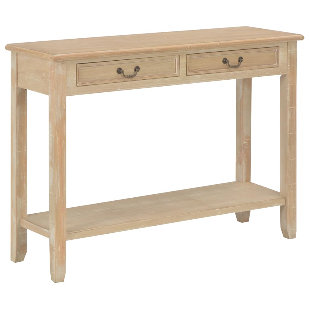 Console Table 110x35x80 cm Wood