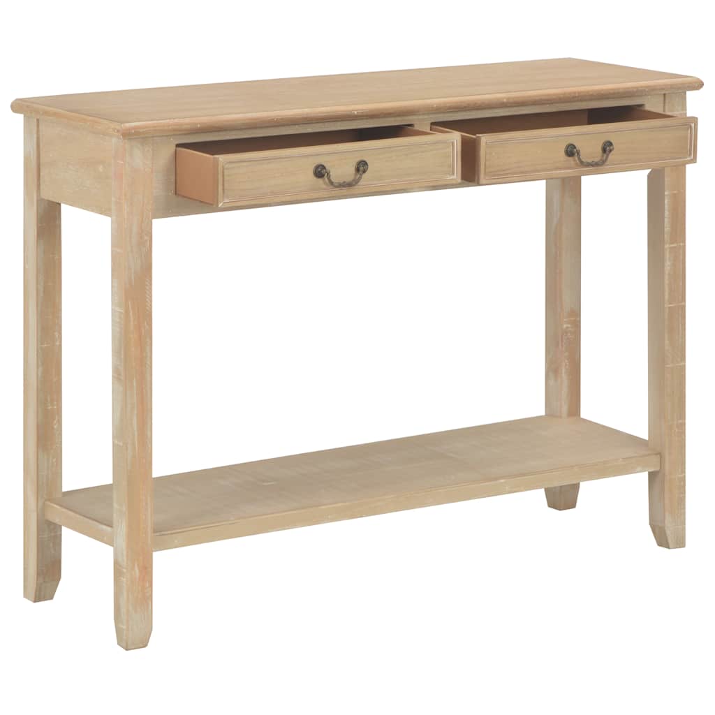 Console Table 110x35x80 cm Wood