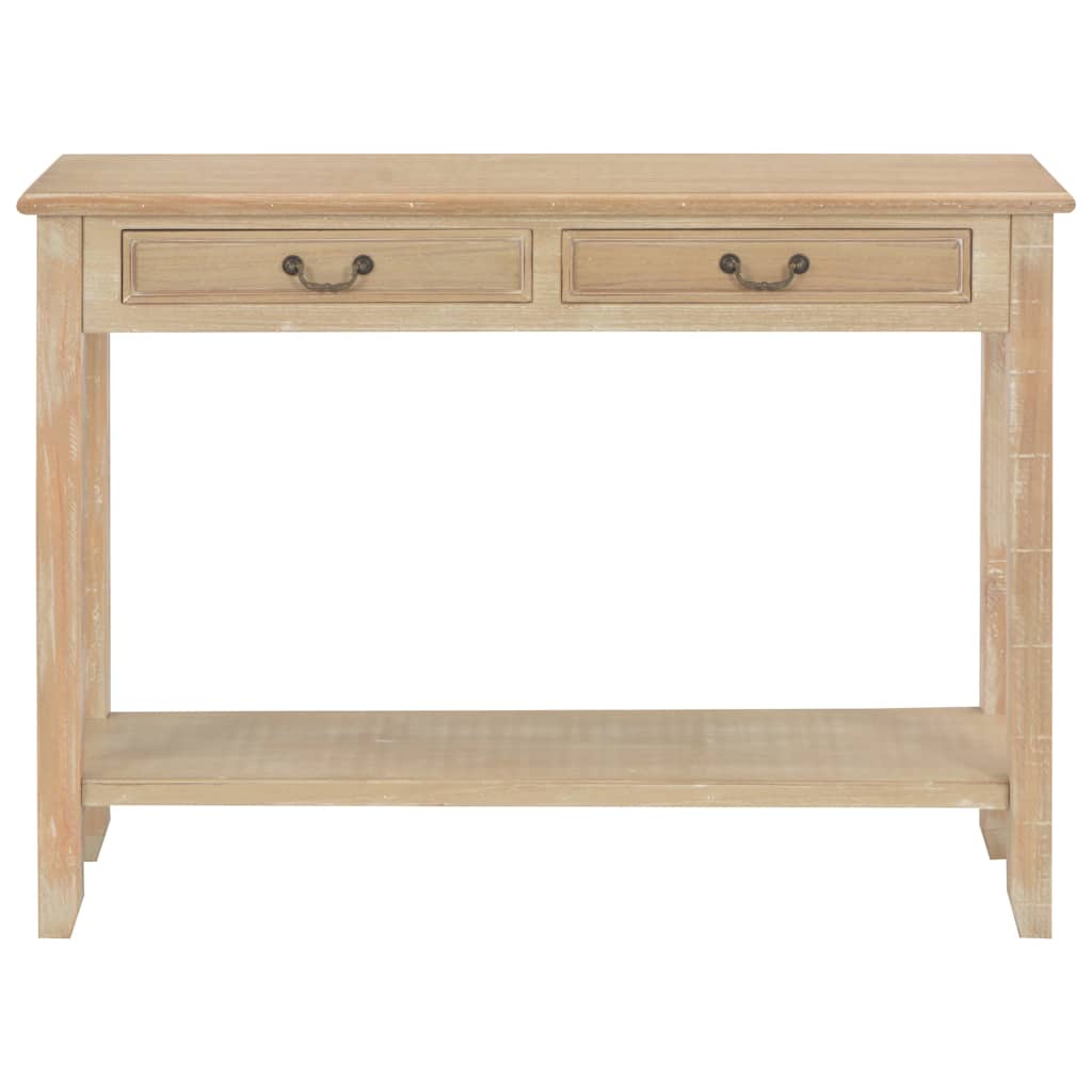 Console Table 110x35x80 cm Wood