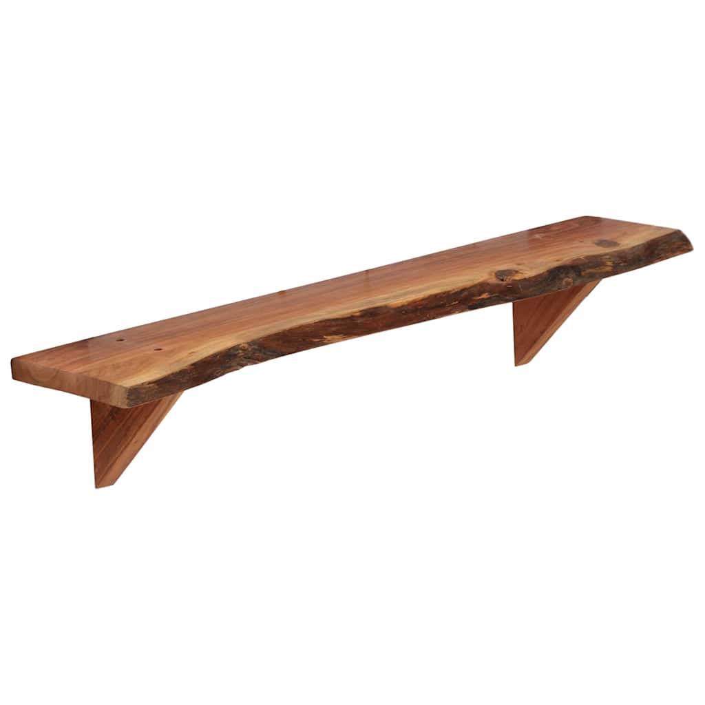 247928 vidaXL Wall Shelves 2 pcs 90x20x18 cm Solid Acacia Wood