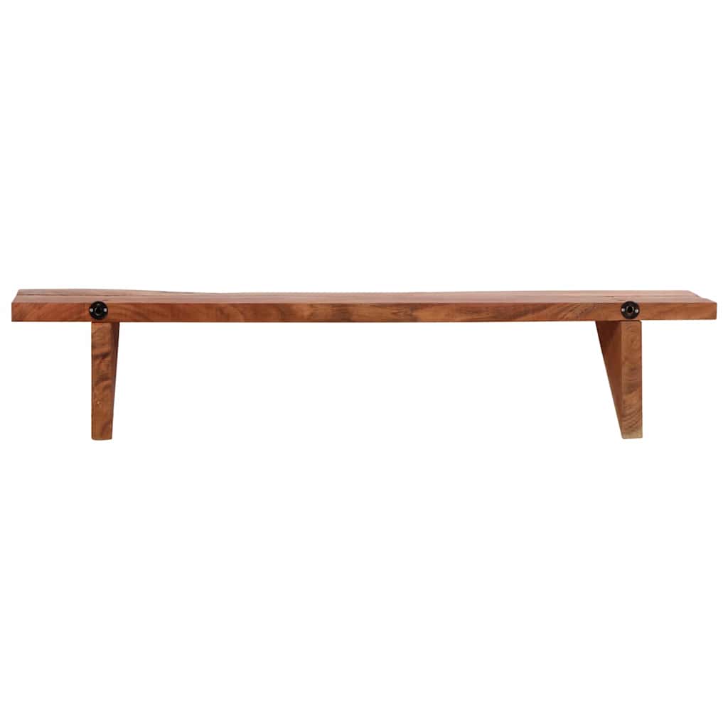 247928 vidaXL Wall Shelves 2 pcs 90x20x18 cm Solid Acacia Wood