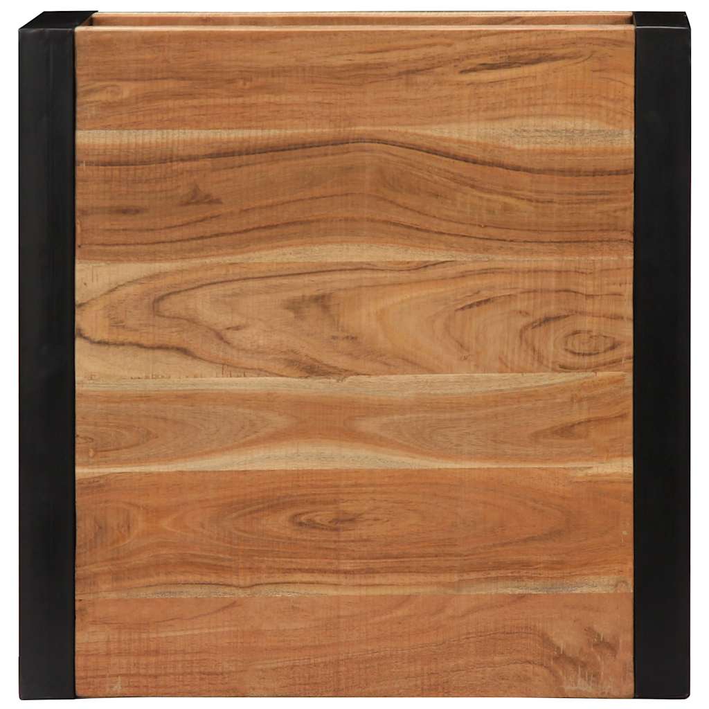 247586 vidaXL Coffee Table 60x60x40 cm Solid Acacia Wood