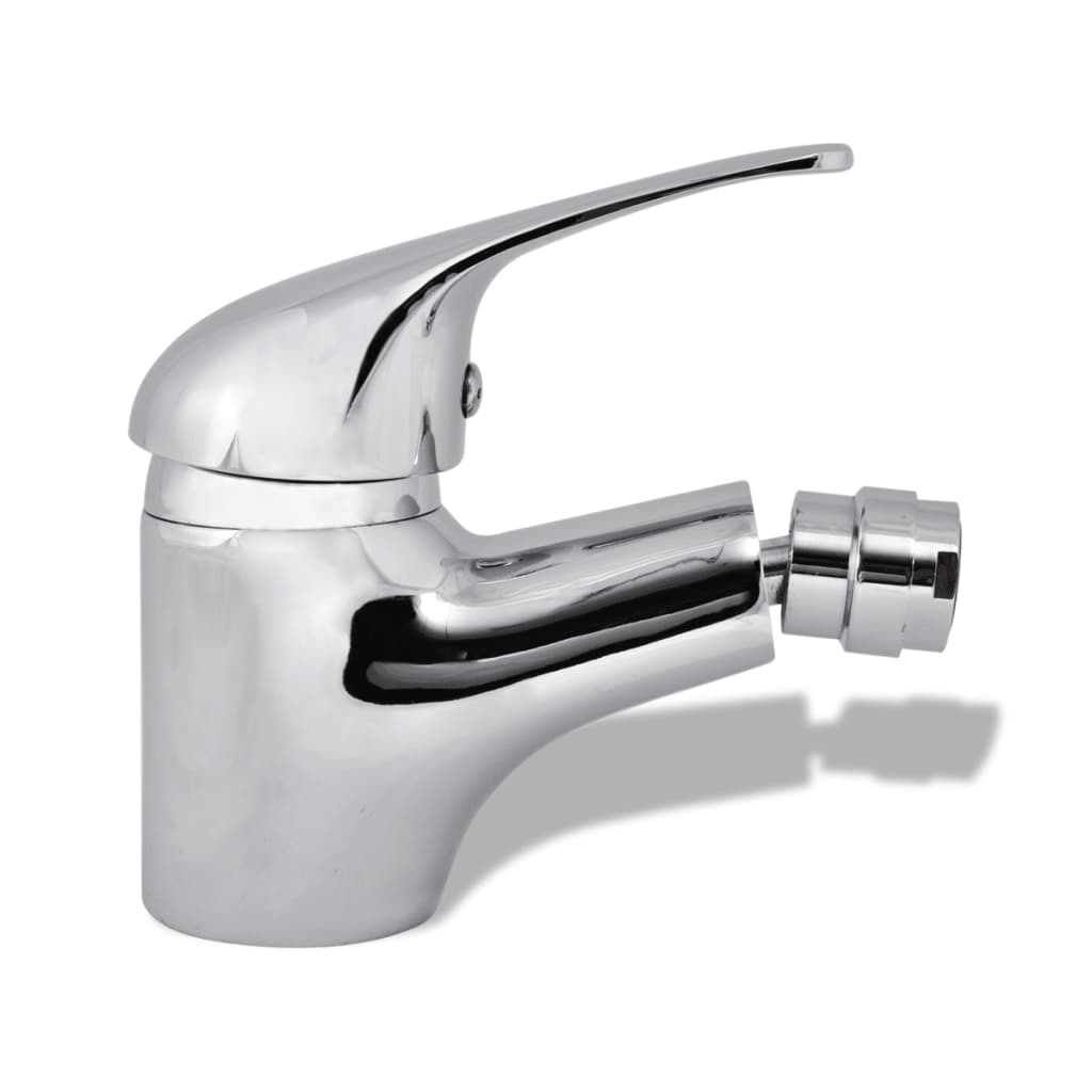 vidaXL Bidet Faucets 2 pcs Chrome