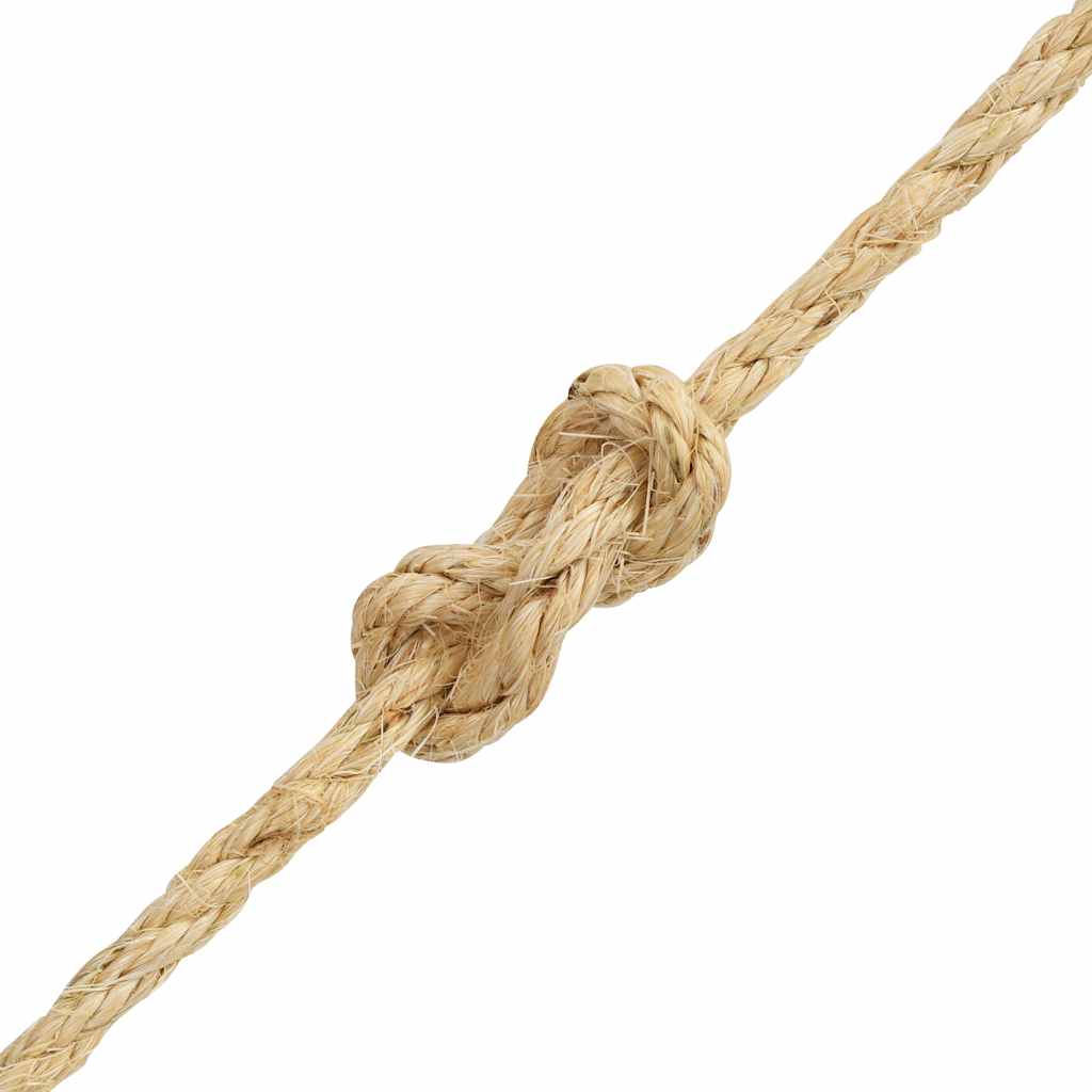 144797 vidaXL Rope 100% Sisal 10 mm 50 m