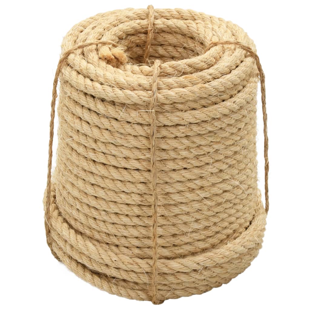 vidaXL Rope 100% Sisal 12 mm 100 m