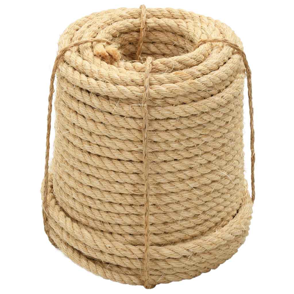 144801 vidaXL Rope 100% Sisal 12 mm 100 m