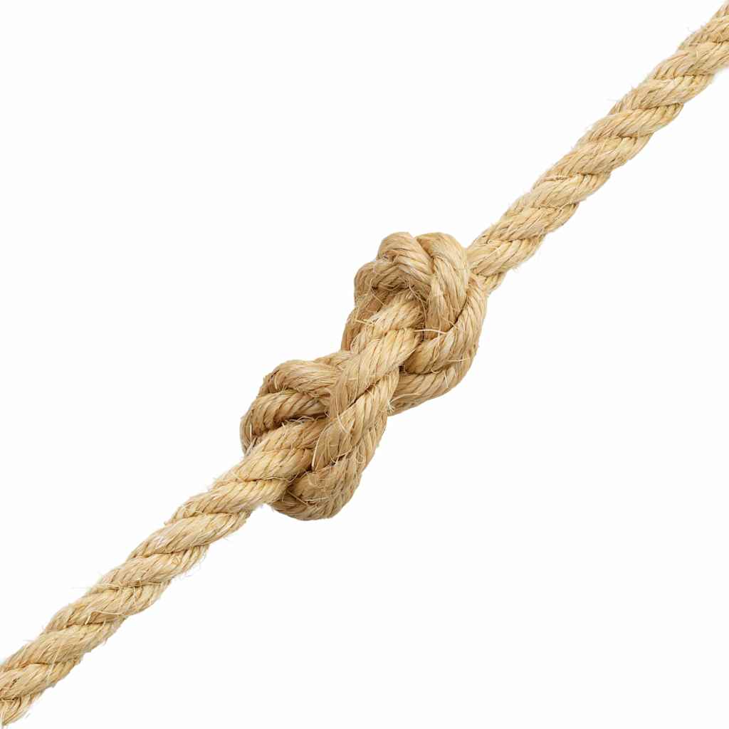 144801 vidaXL Rope 100% Sisal 12 mm 100 m