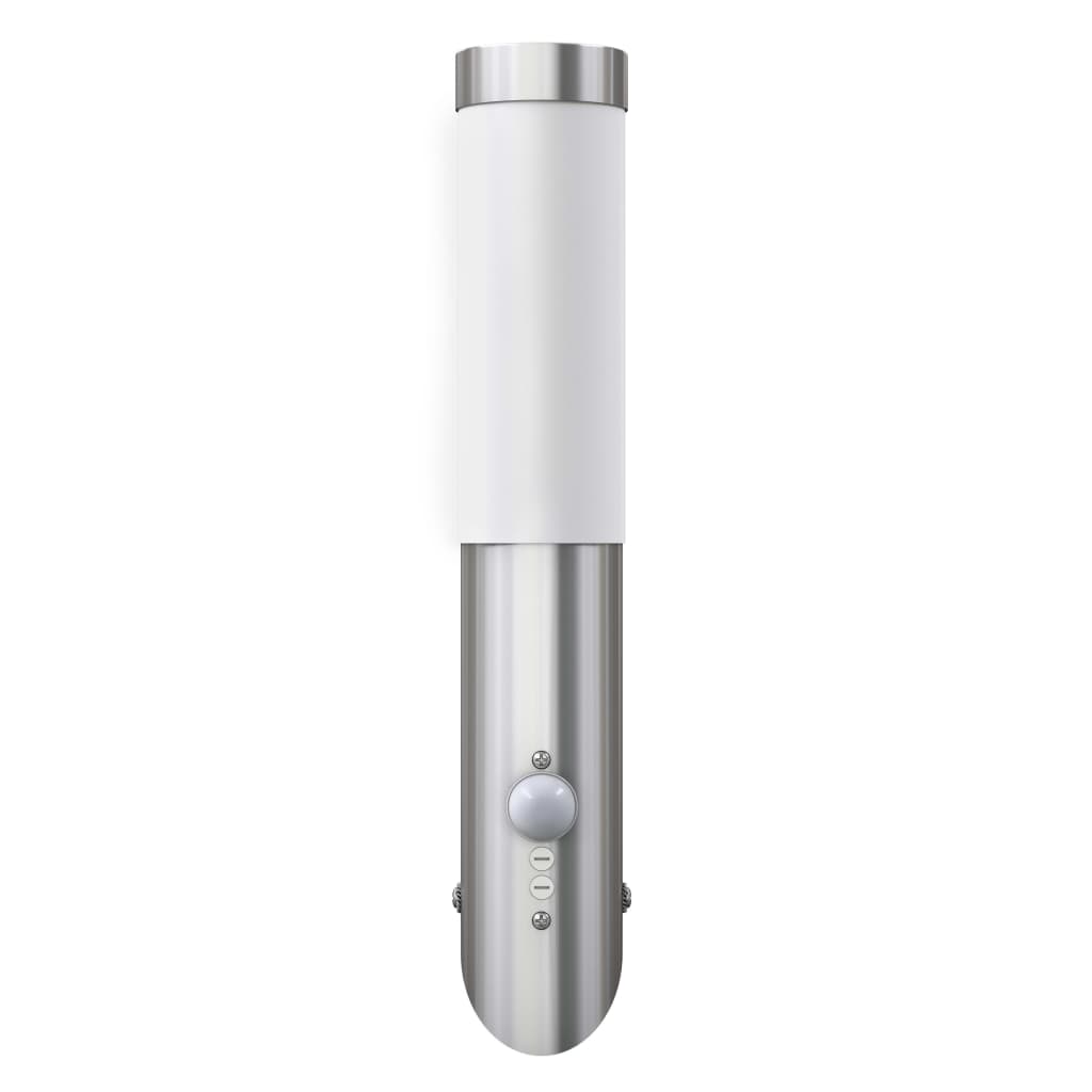 RVS Gardenlamp Wall Lamp Waterproof with Motion Detector