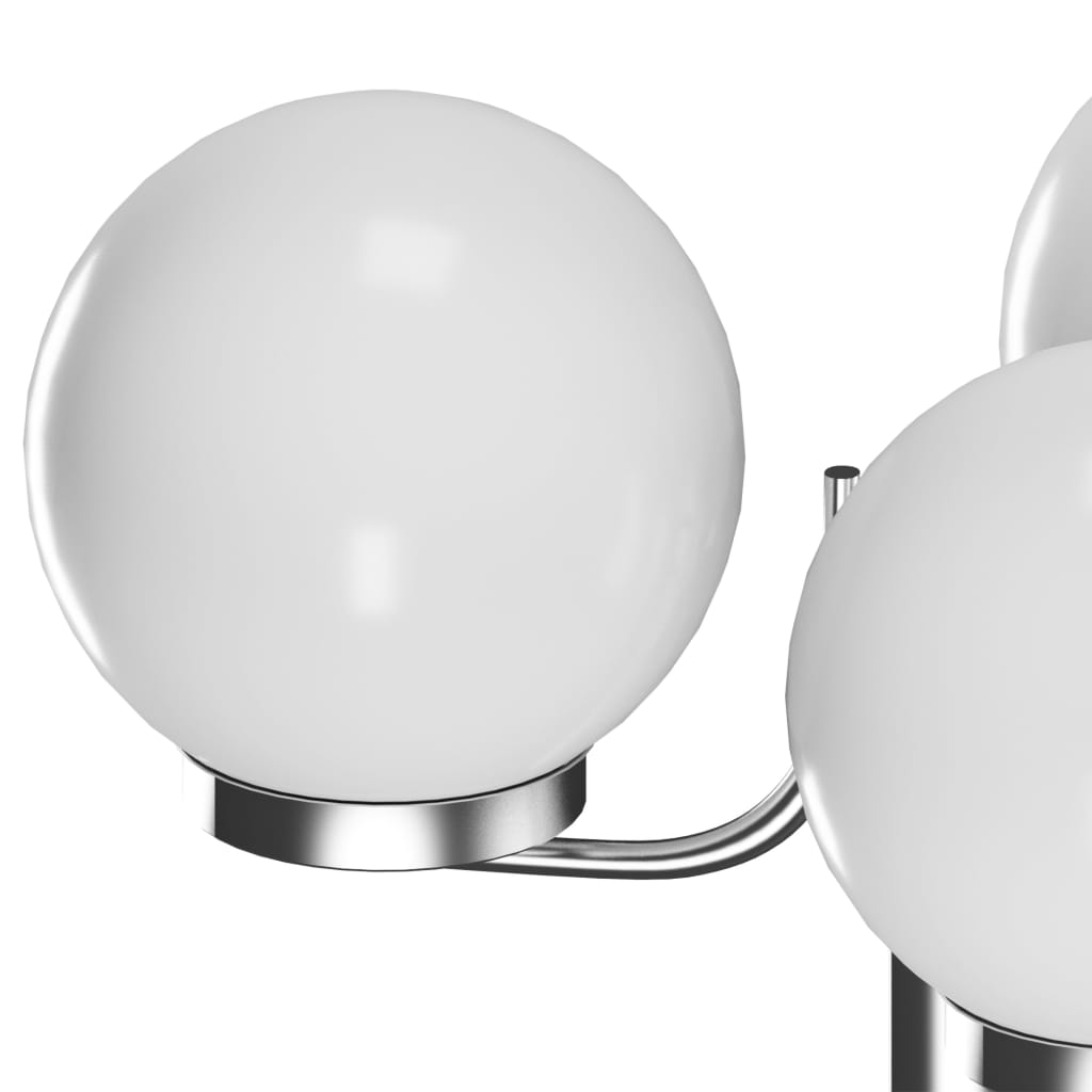Garden Lamp Post 3 Lamps 220 cm