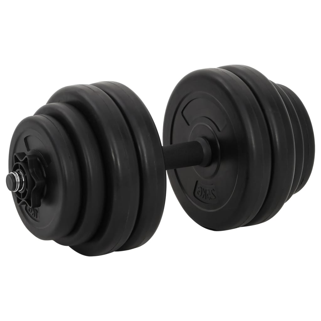 vidaXL Dumbbells 2x15 kg