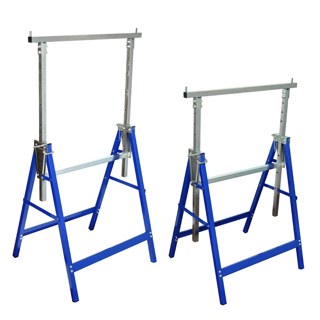 140099 vidaXL Scaffolding Trestles 2 pcs