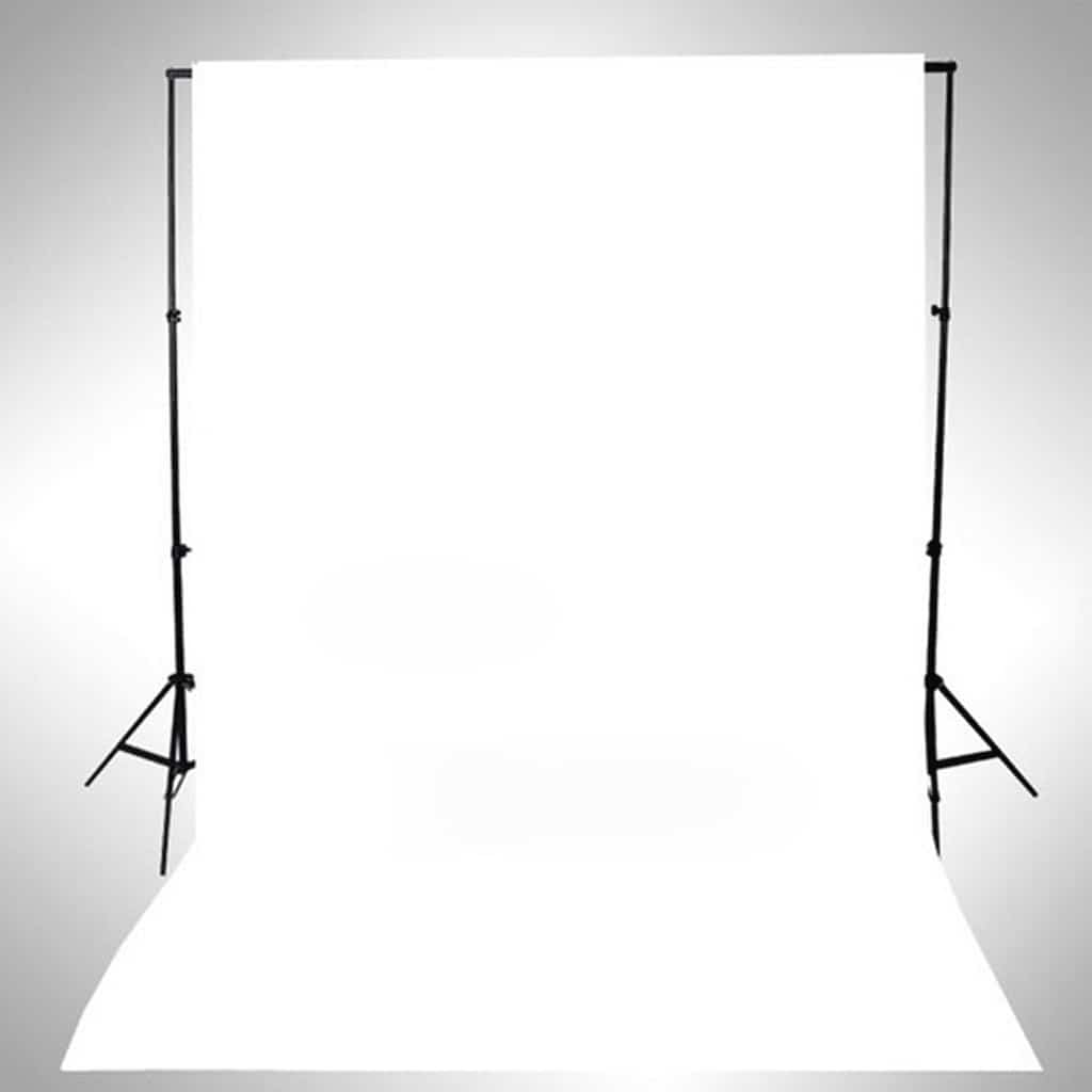 Backdrop Cotton without Stand White 500x300 cm