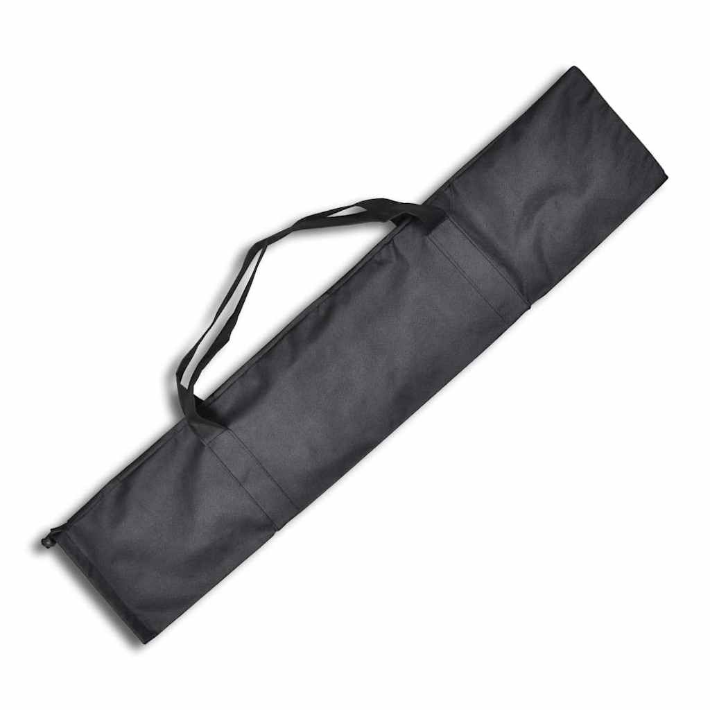 160061 vidaXL Photo Backdrop Support System 600x300 cm Black