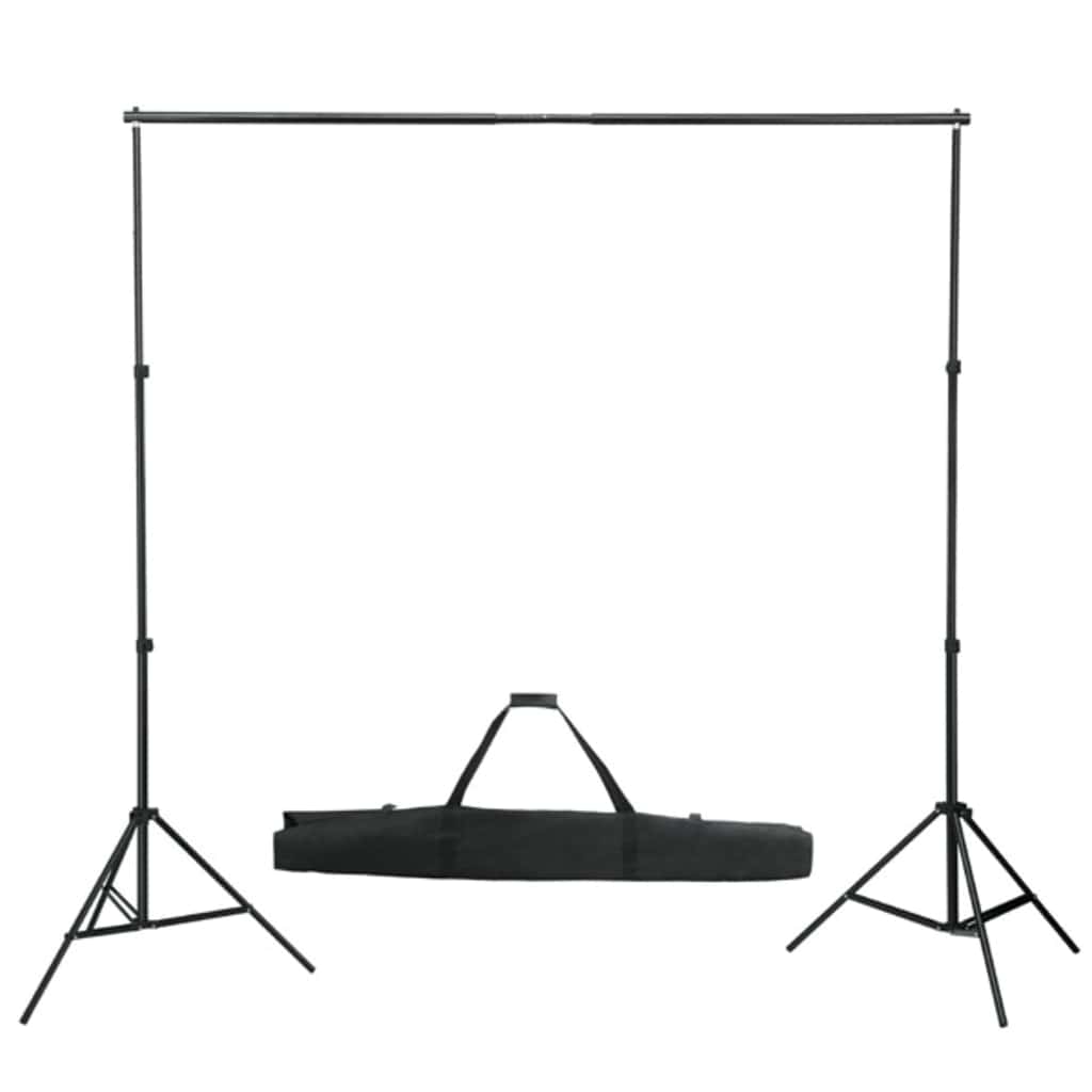 160062 vidaXL Backdrop Support System 600x300 cm White