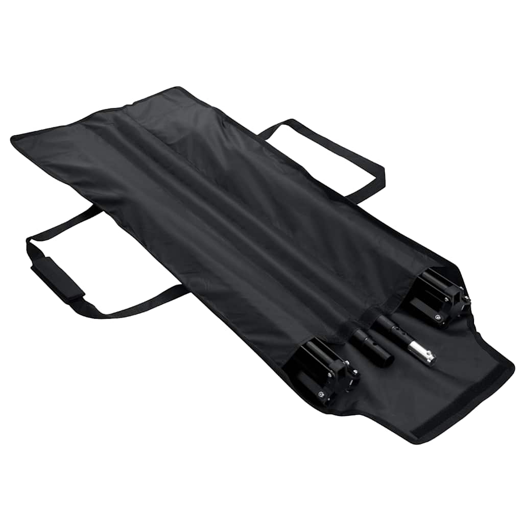 160067 vidaXL Backdrop Support System 300 x 300 cm Black