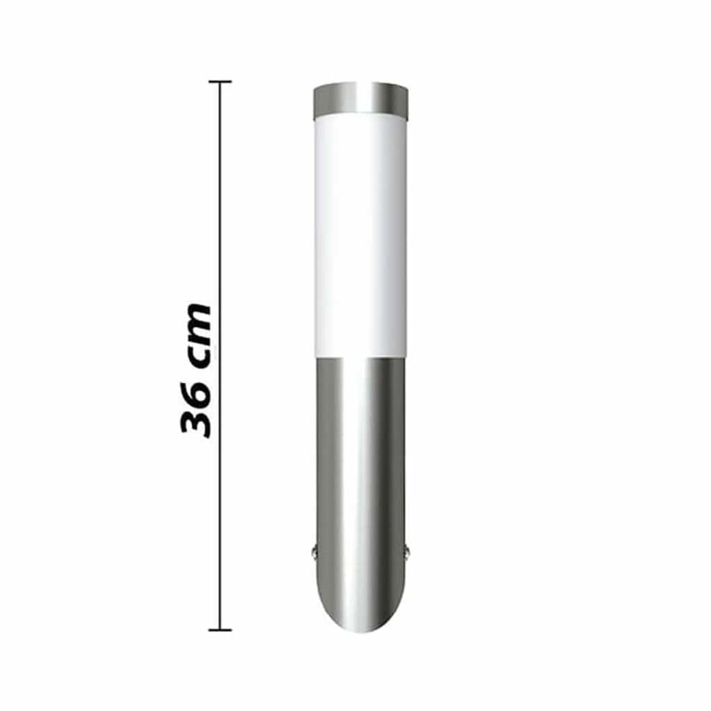 Outdoor Wall Lights 2 pcs Stainless Steel