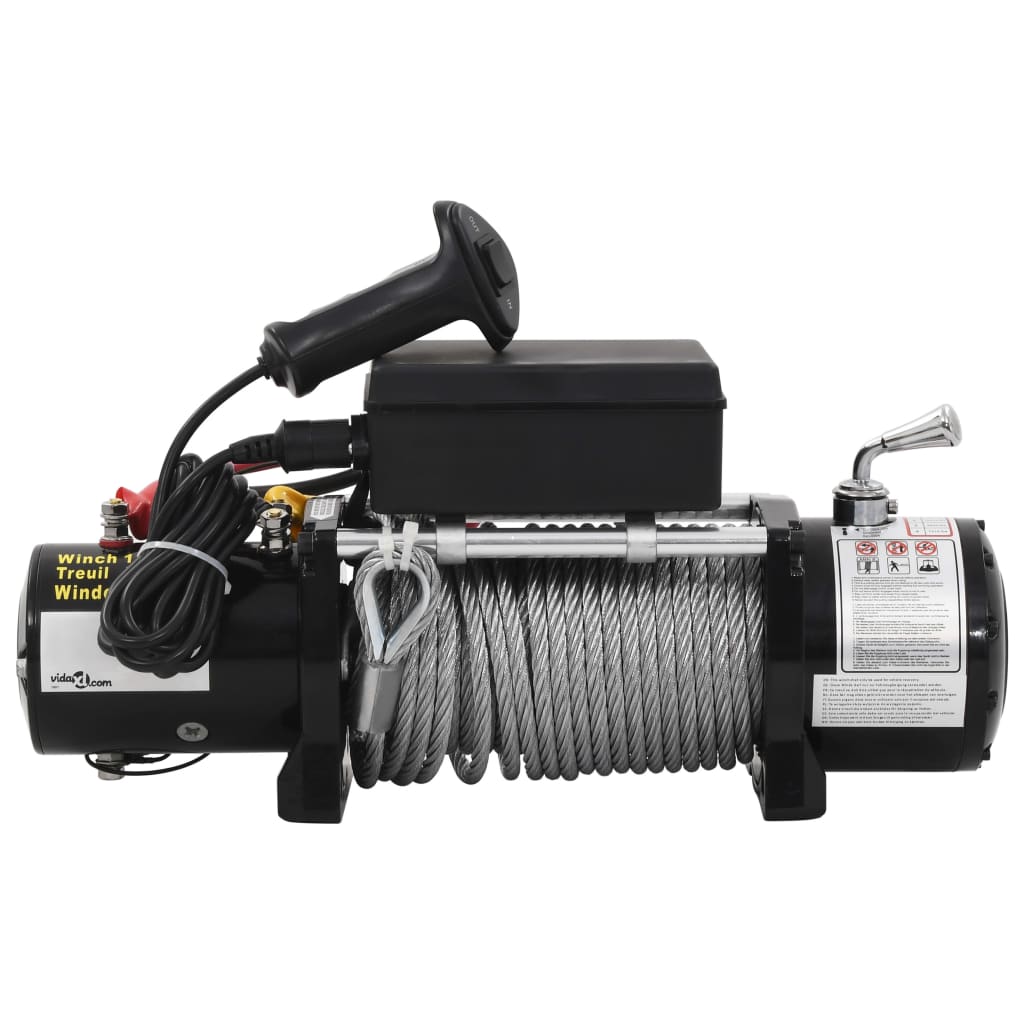 vidaXL Electric Winch 12 V 13000 lbs