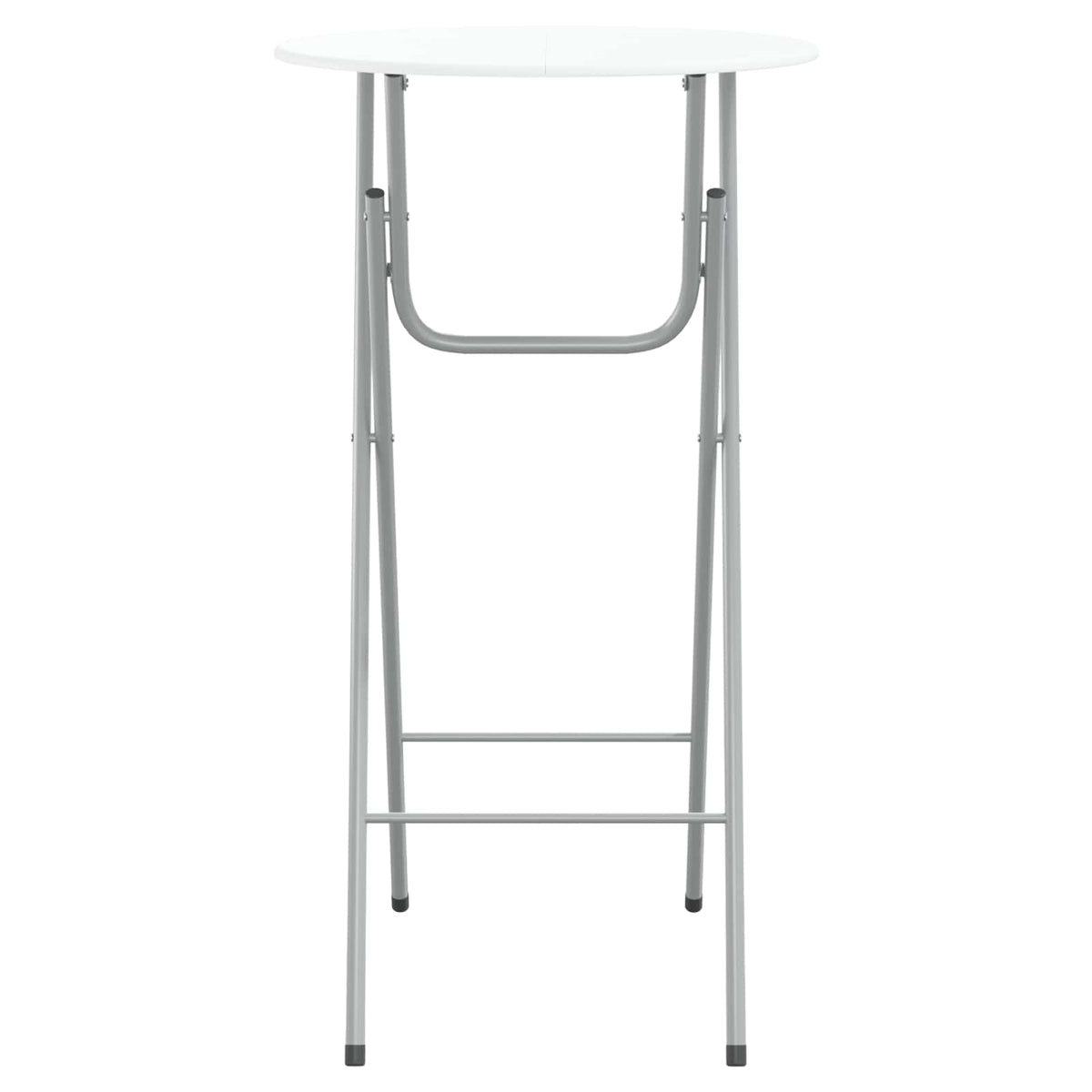 Bar Tables 4 pcs with MDF Tabletop White