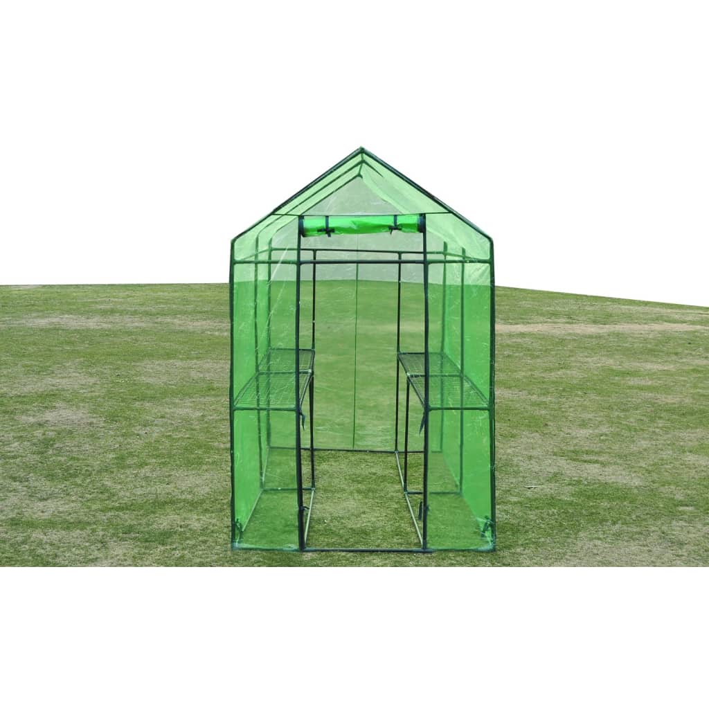 vidaXL Greenhouse Steel XL