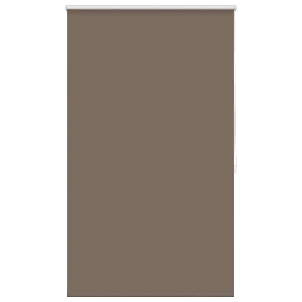Roller blind blackout 84.4x175 cm Fabric Width 80 cm coffee