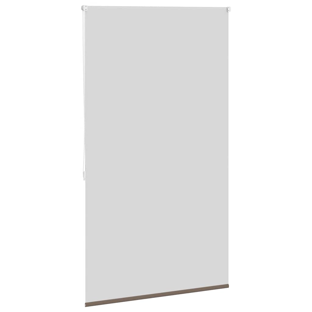 Roller blind blackout 84.4x175 cm Fabric Width 80 cm coffee