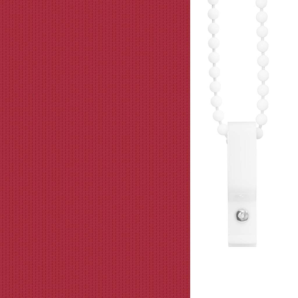 Roller blind blackout 84.4x175 cm Fabric Width 80 cm red
