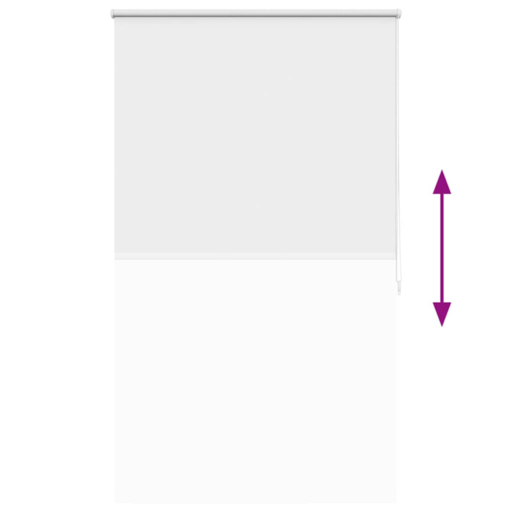 Roller blind blackout 104.4x175 cm Fabric Width 100 cm white