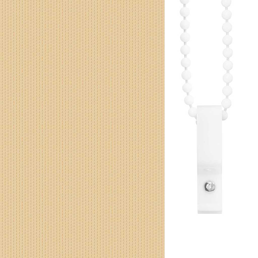 Roller blind blackout 104.4x175 cm Fabric Width 100 cm beige