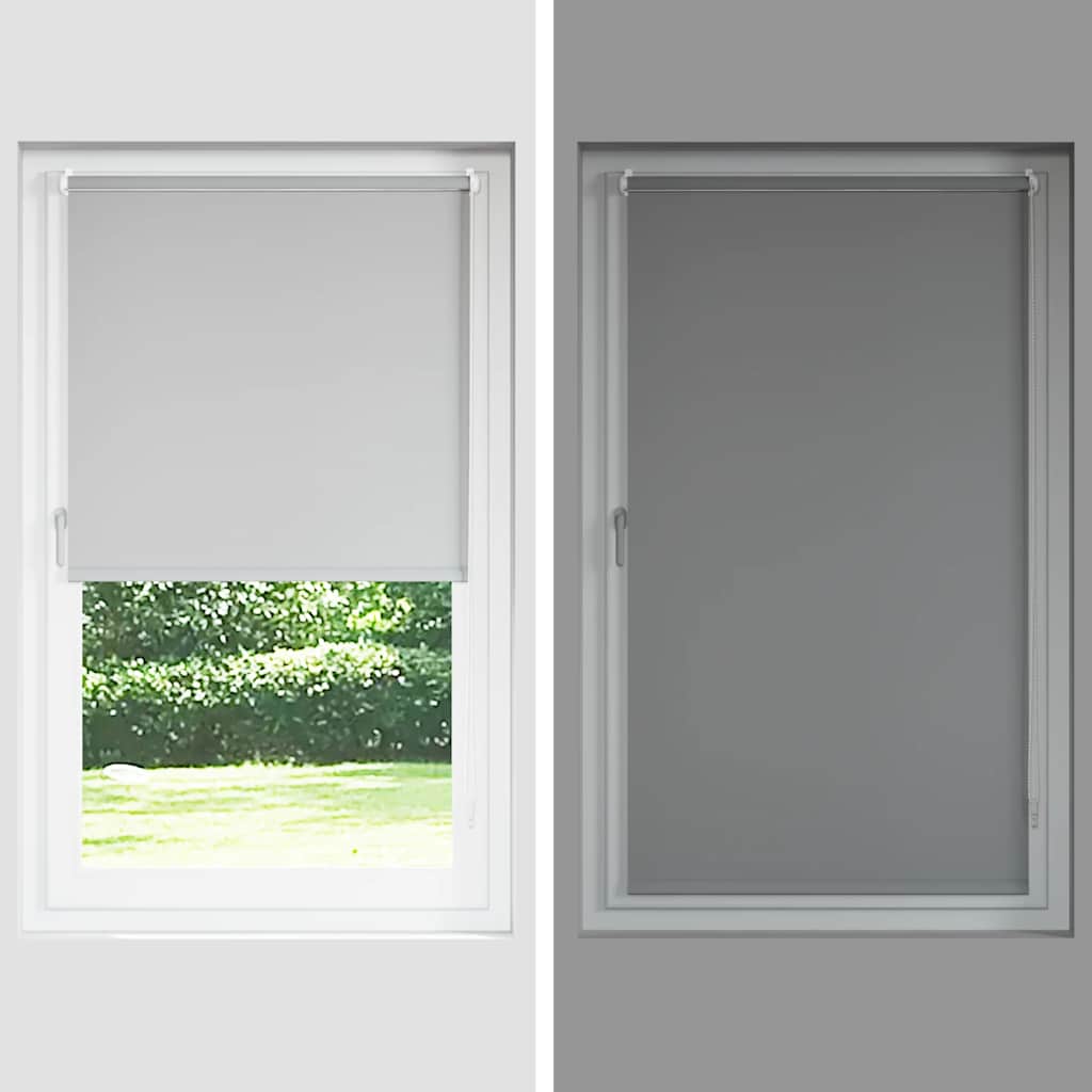 Roller blind blackout 104.4x175 cm Fabric Width 100 cm red