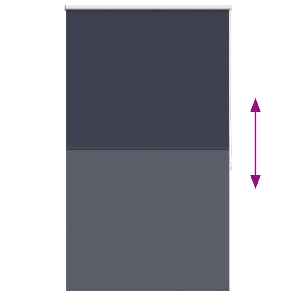 Roller blind blackout 104.4x175 cm Fabric Width 100 cm marine