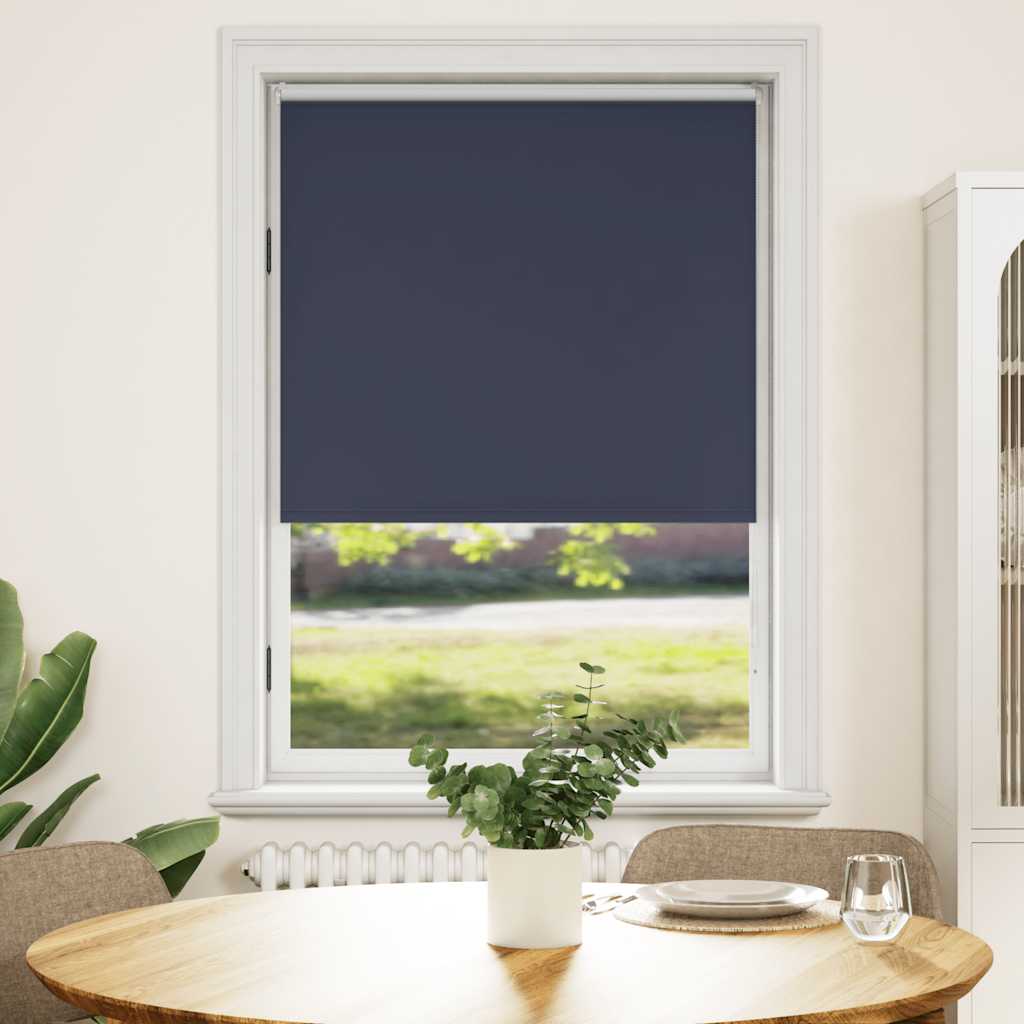 Roller blind blackout 104.4x175 cm Fabric Width 100 cm marine