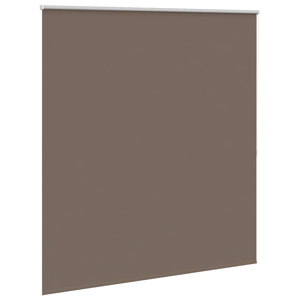 Roller blind blackout 144.4x175 cm Fabric Width 140 cm coffee