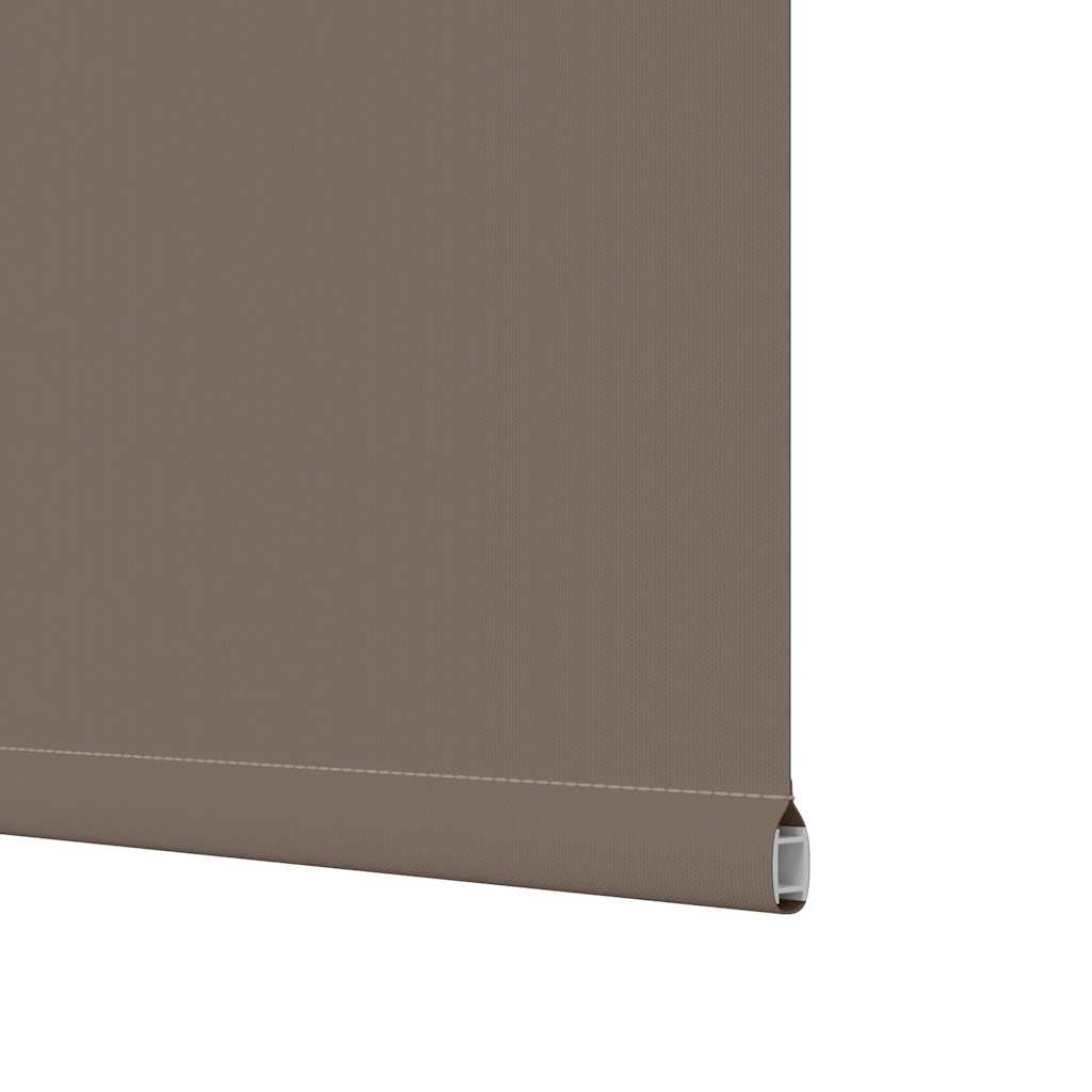Roller blind blackout 144.4x175 cm Fabric Width 140 cm coffee
