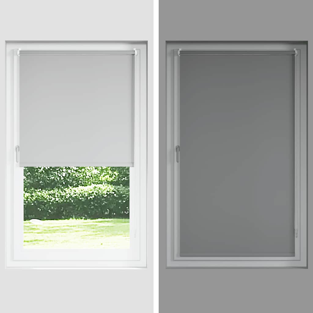 Roller blind blackout 144.4x175 cm Fabric Width 140 cm marine
