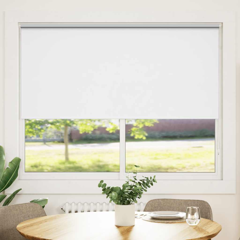 Roller blind blackout 164.4x175 cm Fabric Width 160 cm white
