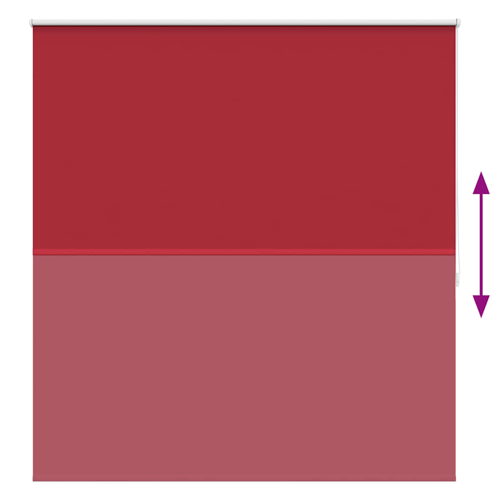 Roller blind blackout 164.4x175 cm Fabric Width 160 cm red