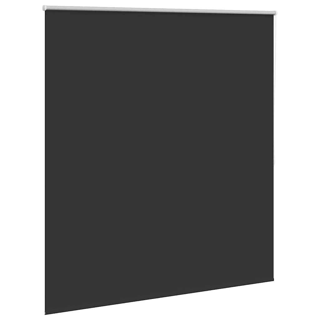 Roller blind blackout 164.4x175 cm Fabric Width 160 cm black