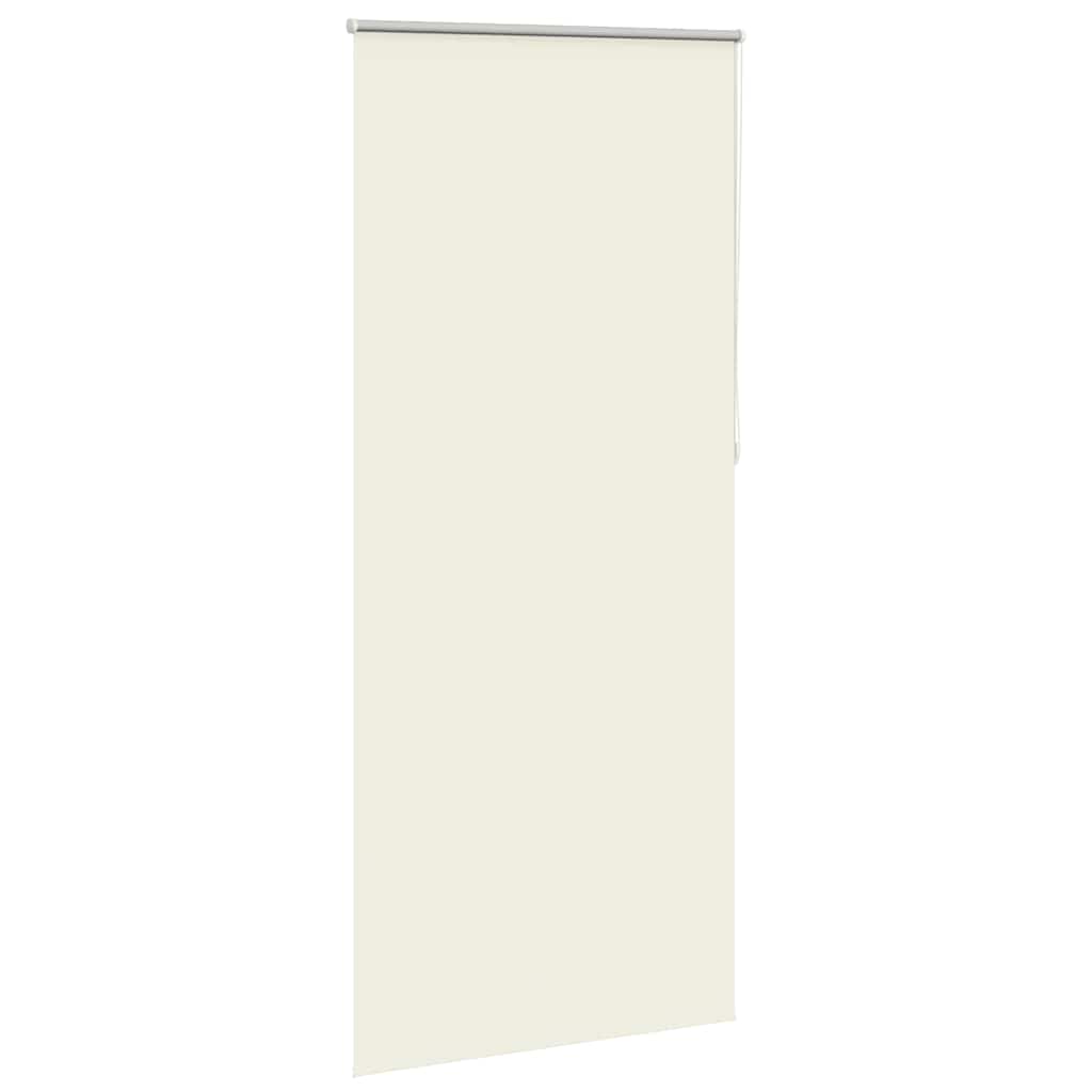 Roller blind blackout 84.4x230 cm Fabric Width 80 cm off white