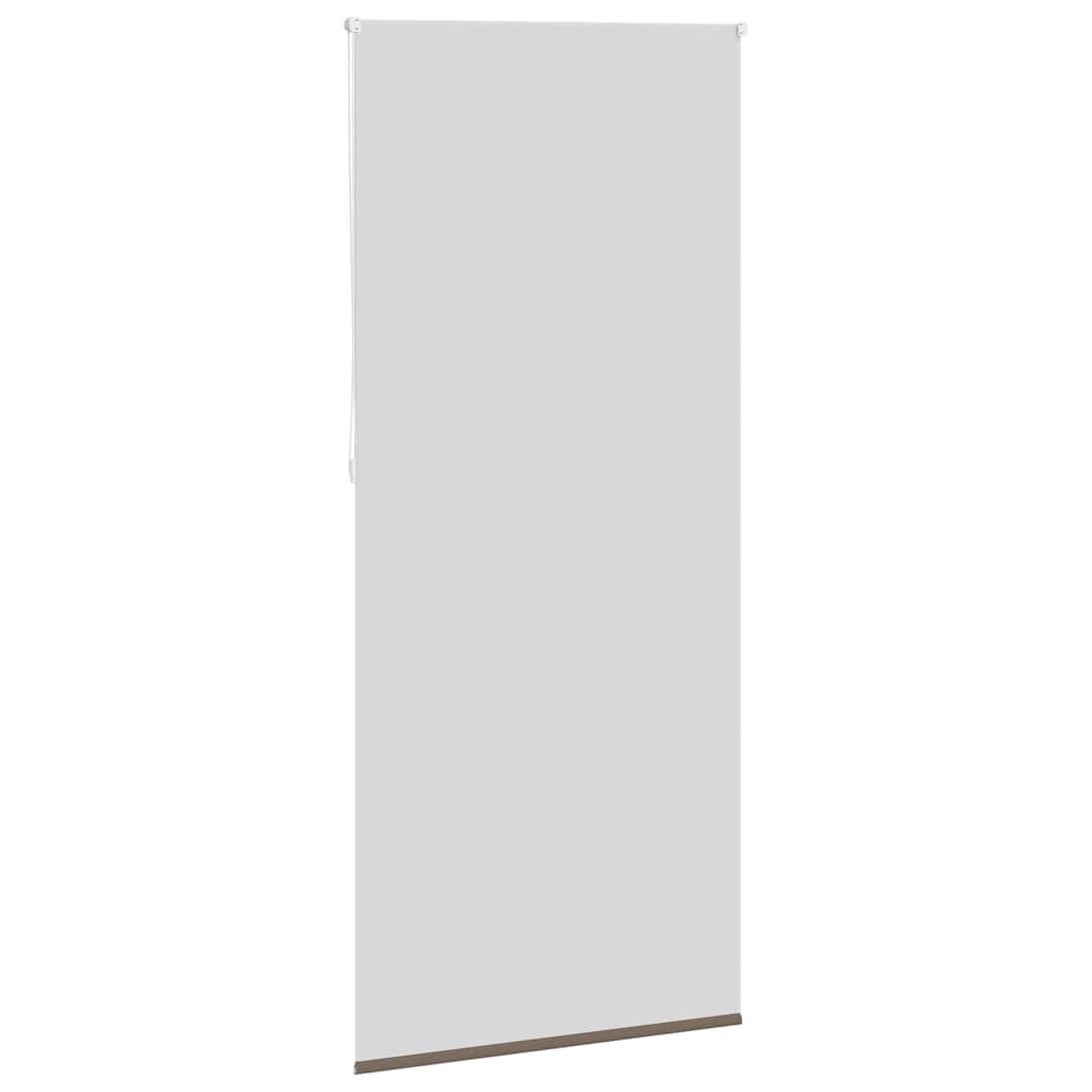 Roller blind blackout 84.4x230 cm Fabric Width 80 cm coffee