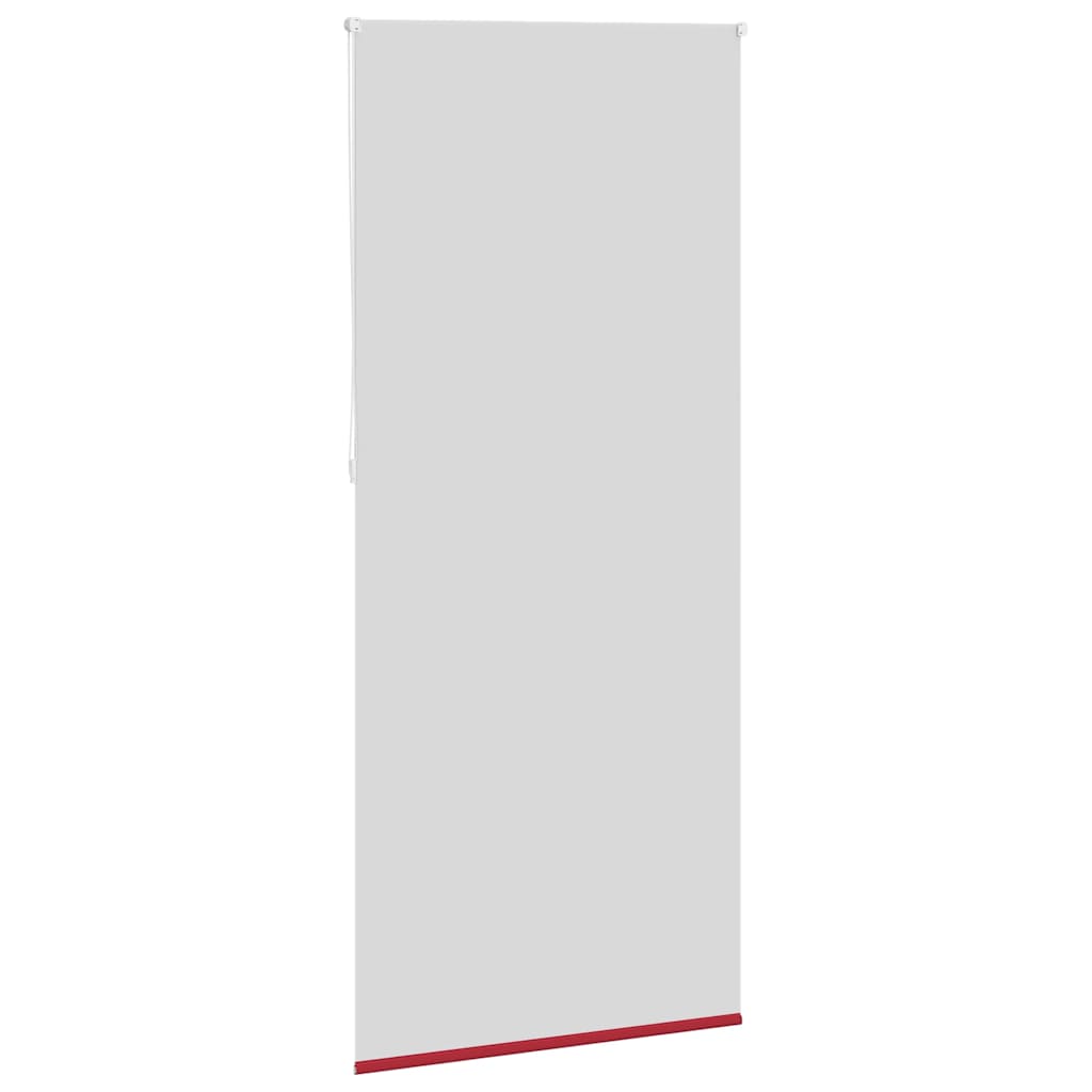 Roller blind blackout 84.4x230 cm Fabric Width 80 cm red
