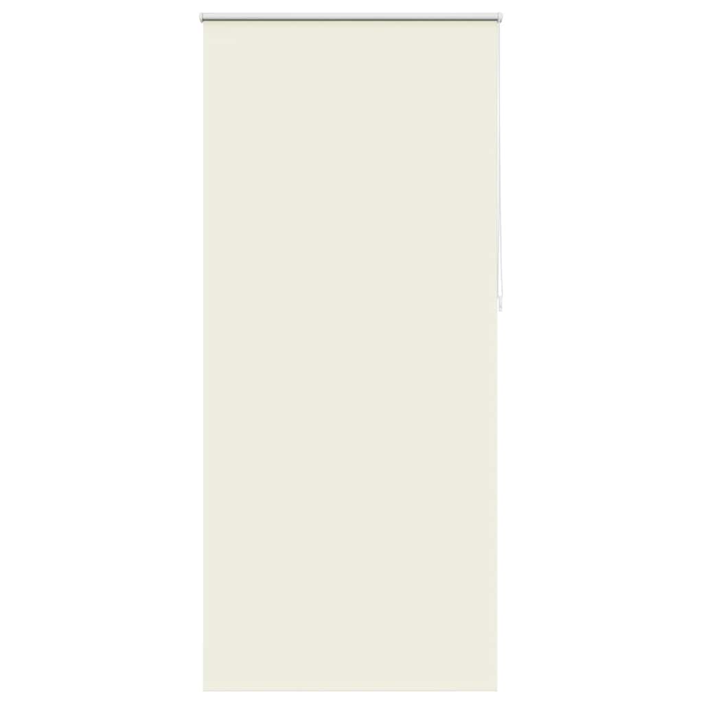 Roller blind blackout 104.4x230 cm Fabric Width 100 cm off white