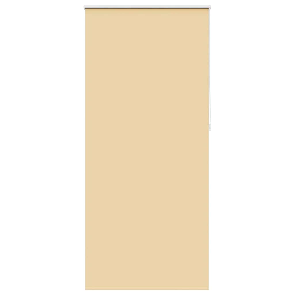 Roller blind blackout 124.4x230 cm Fabric Width 120 cm beige