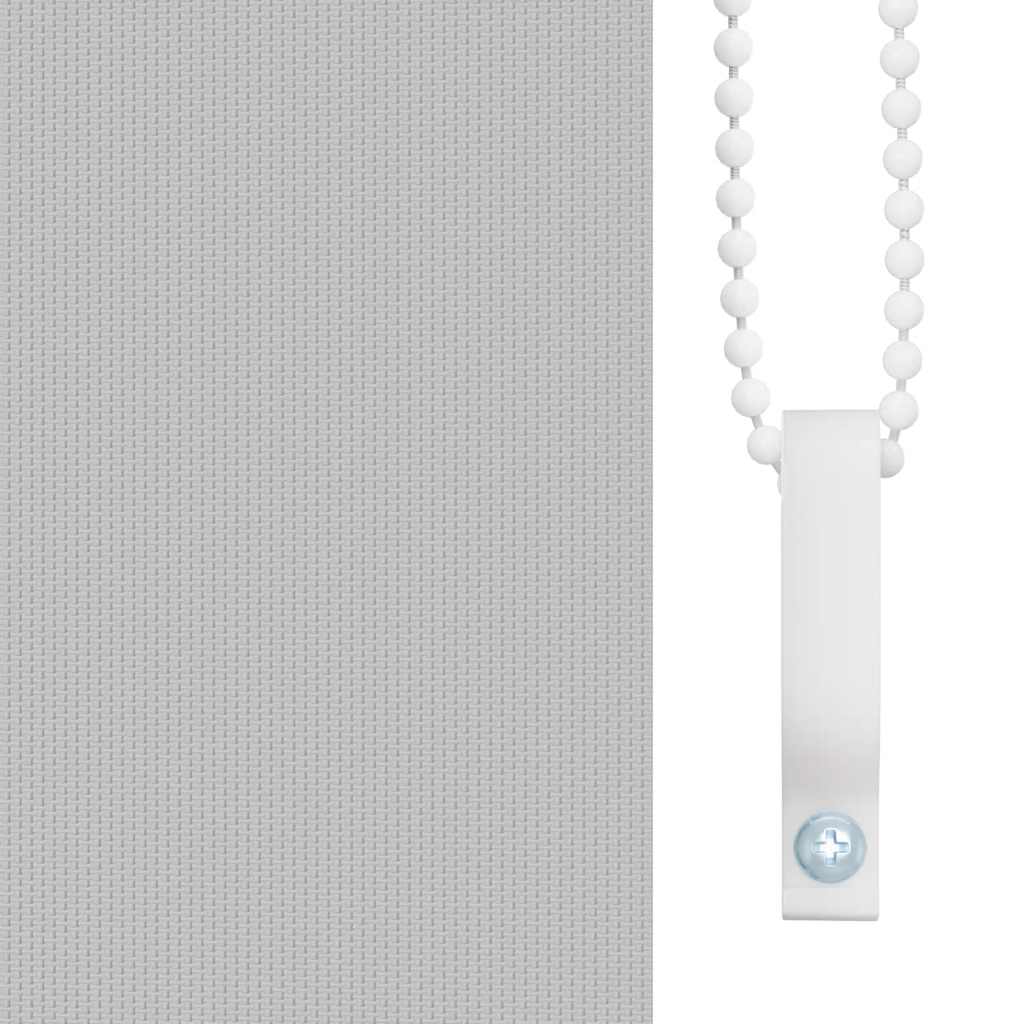 Roller blind blackout 124.4x230 cm Fabric Width 120 cm grey