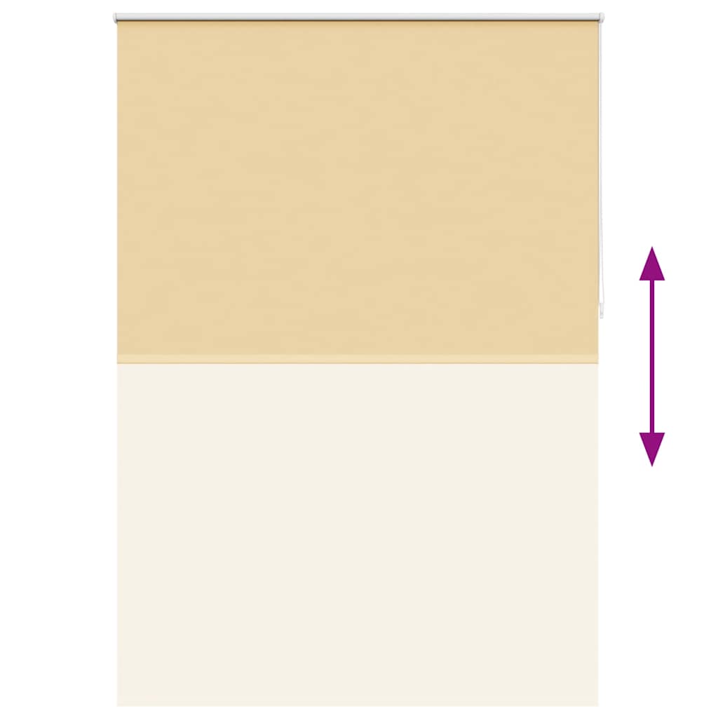 Roller blind blackout 144.4x230 cm Fabric Width 140 cm beige