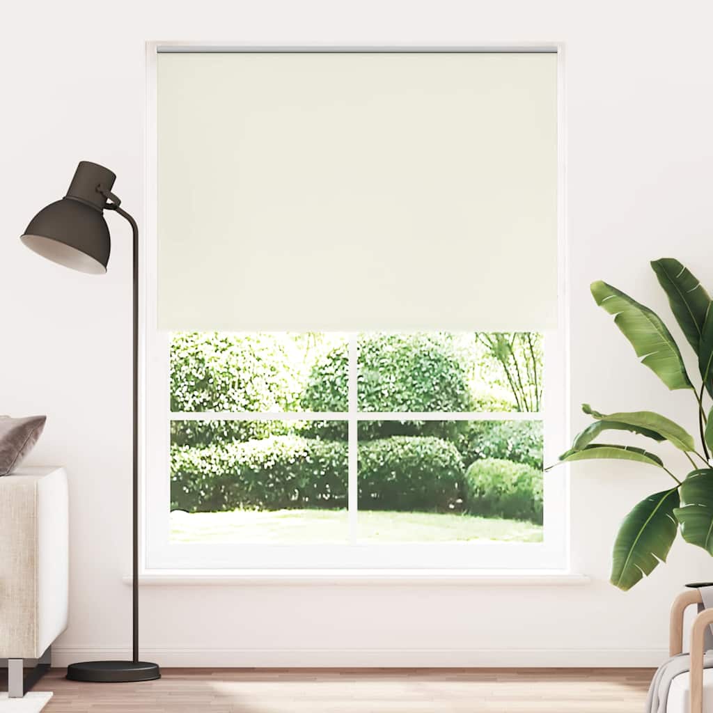 Roller blind blackout 164.4x230 cm Fabric Width 160 cm off white
