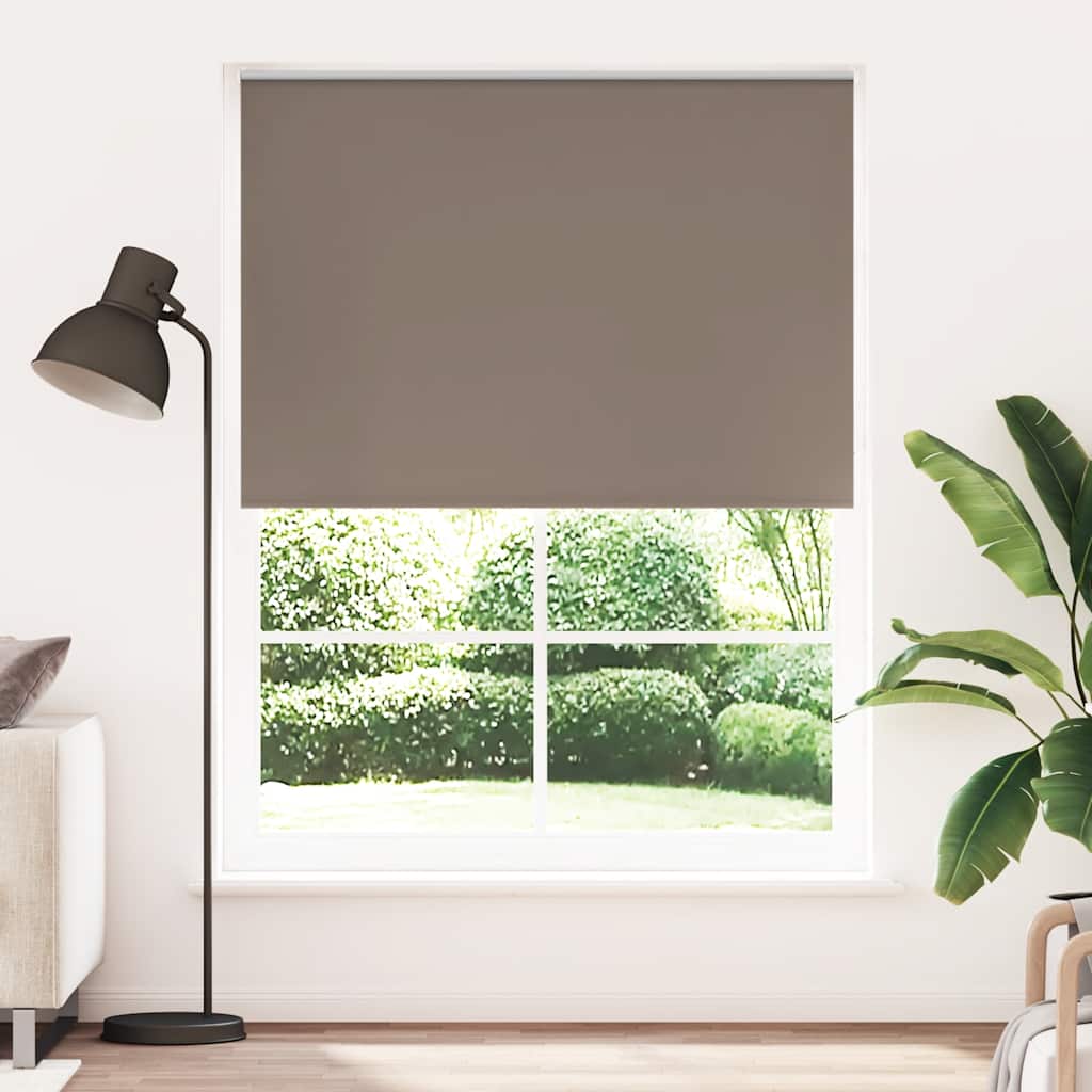 Roller blind blackout 164.4x230 cm Fabric Width 160 cm coffee
