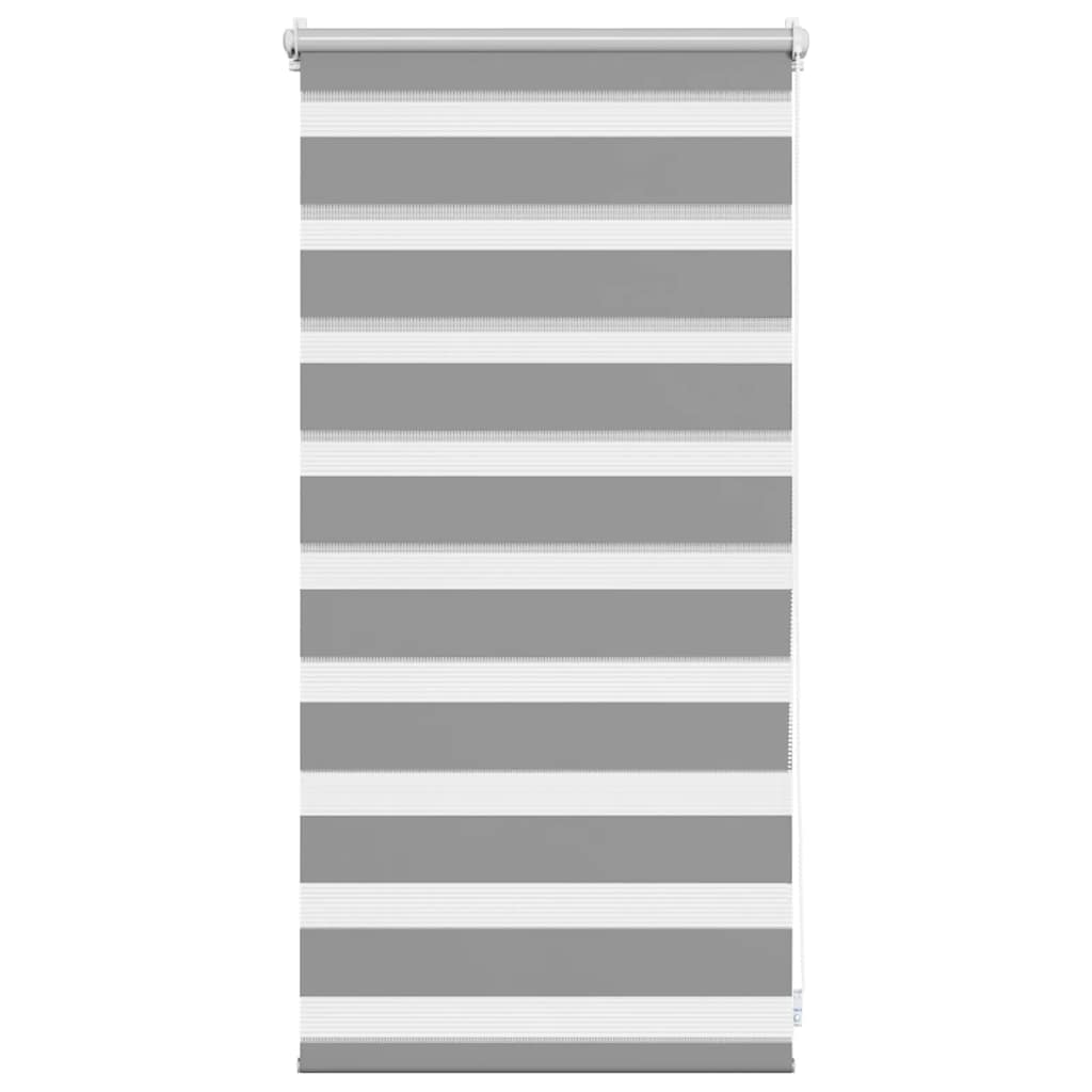 Zebra blind 40.9x100 cm Fabric Width 36.7 cm grey