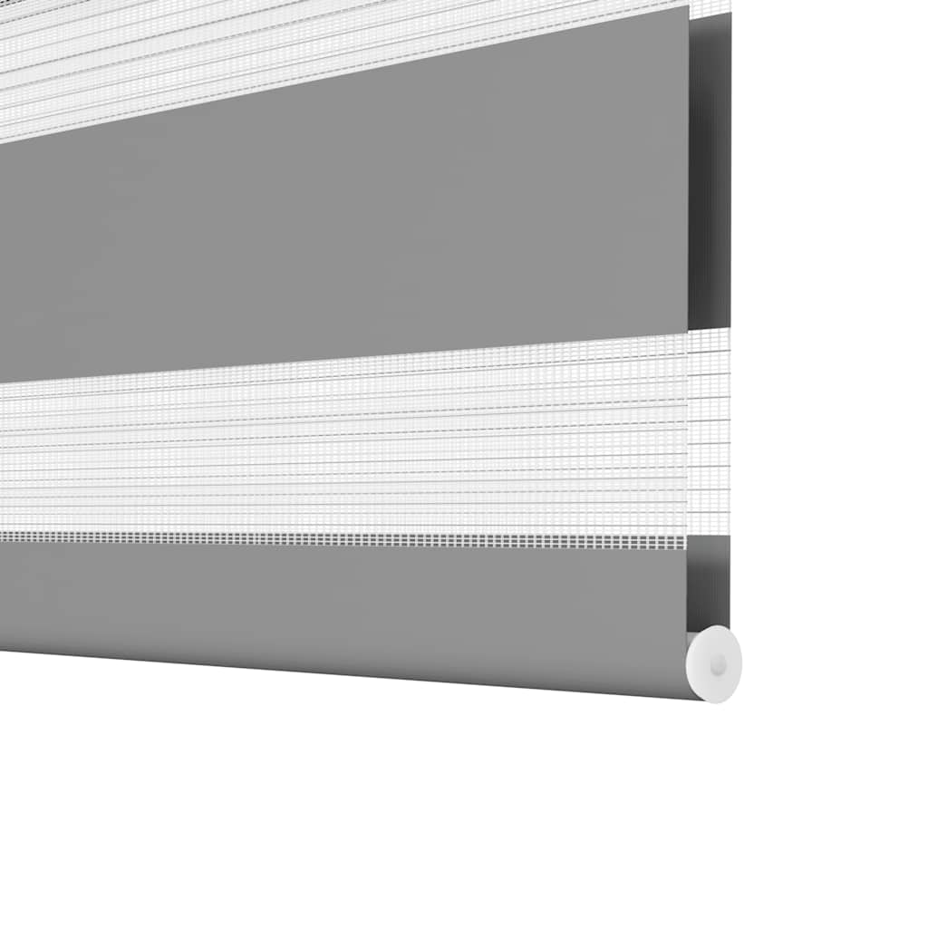 Zebra blind 40.9x100 cm Fabric Width 36.7 cm grey